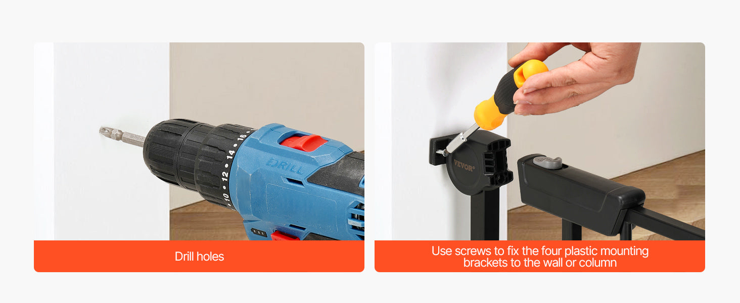 Adjustable Baby Gate for Child and Pet Safety