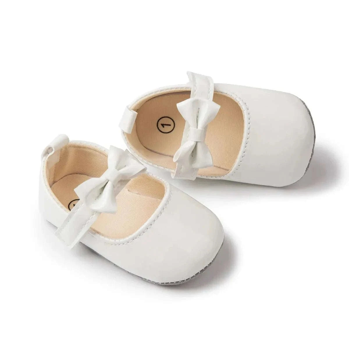 Baby Girl Dress Shoes with Bowknot Soft Sole Princess Style-black / 11