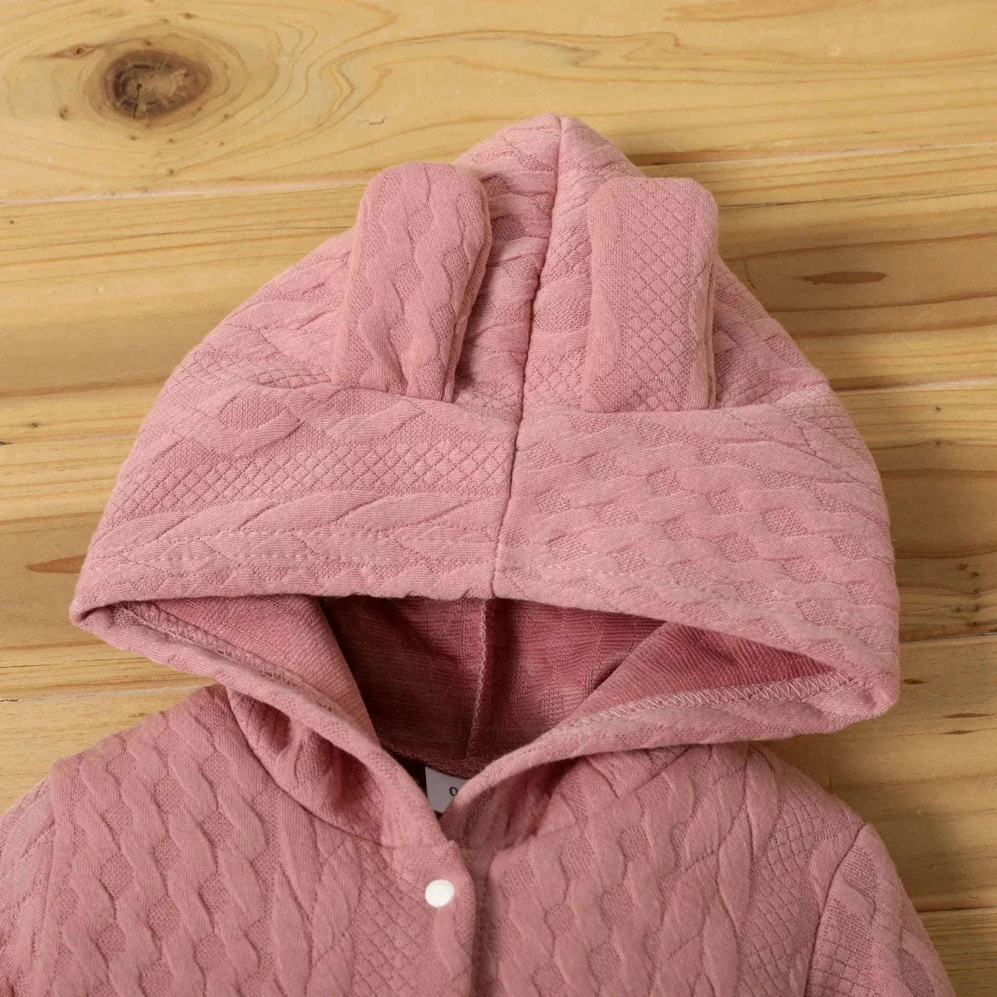 Baby Hooded Romper with Ears for Newborns to 18 Months-22109809 / 0-3M