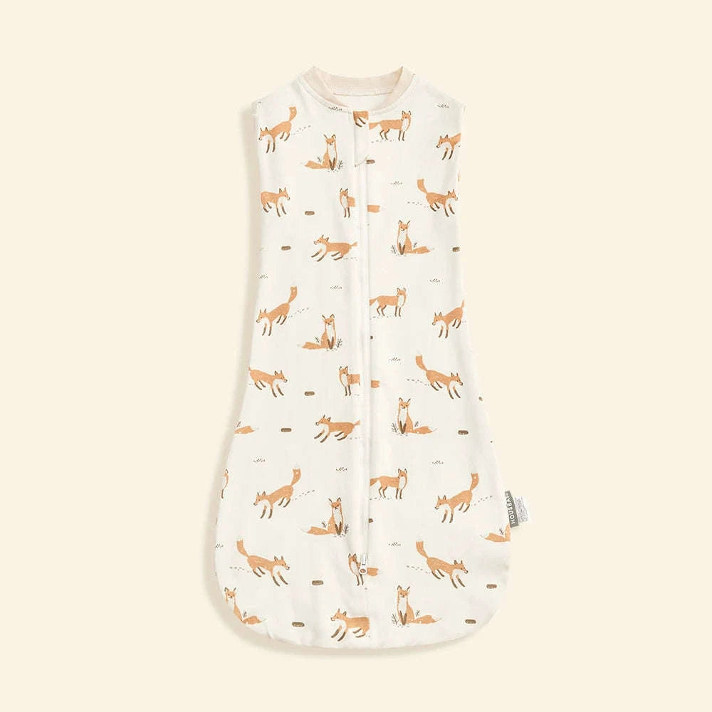 Baby Sleeping Bag Newborn Swaddle Thin Cotton Sack-dandelion / 65cm(3-6M)
