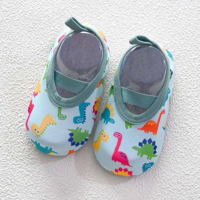 Baby & Toddler Water Shoes Aqua Socks-F12956LBL / 6-12 Months