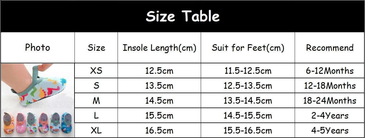 Baby & Toddler Water Shoes Aqua Socks-F12956LBL / 6-12 Months