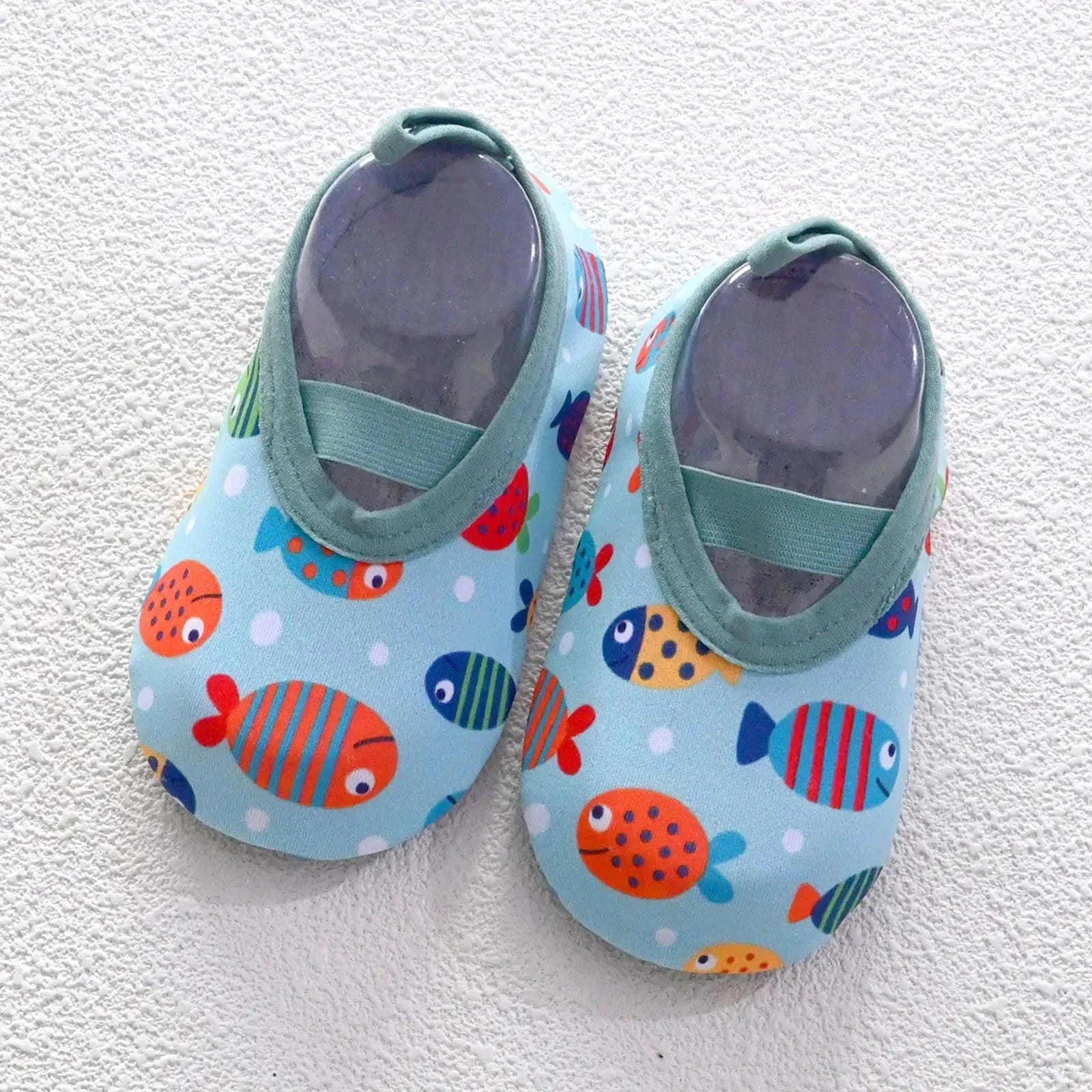 Baby & Toddler Water Shoes Aqua Socks-F12956LBL / 6-12 Months