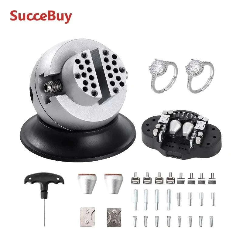Ball Vise Engraving Block with 360° Rotation for Jewelry Work-3in 70PCs / United States