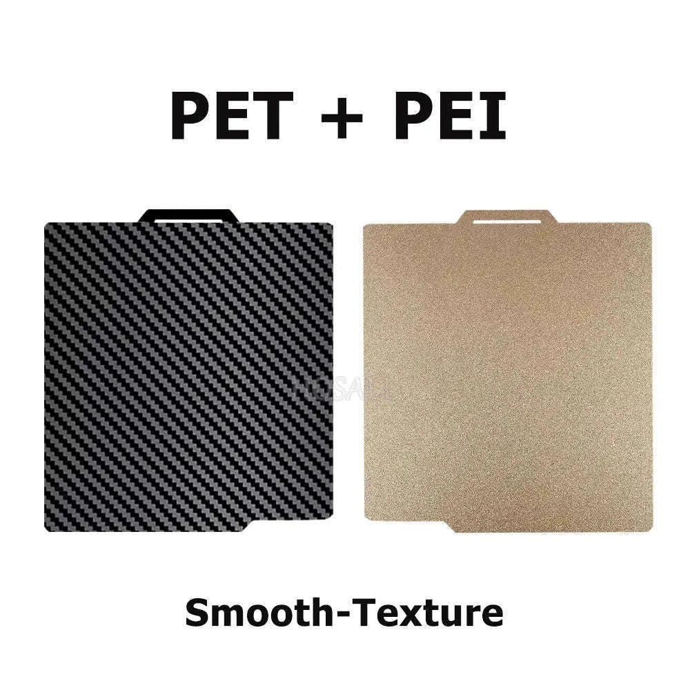 BambuLab 257×257mm Double-Sided PEI Spring Steel Build Plate-PEOPET