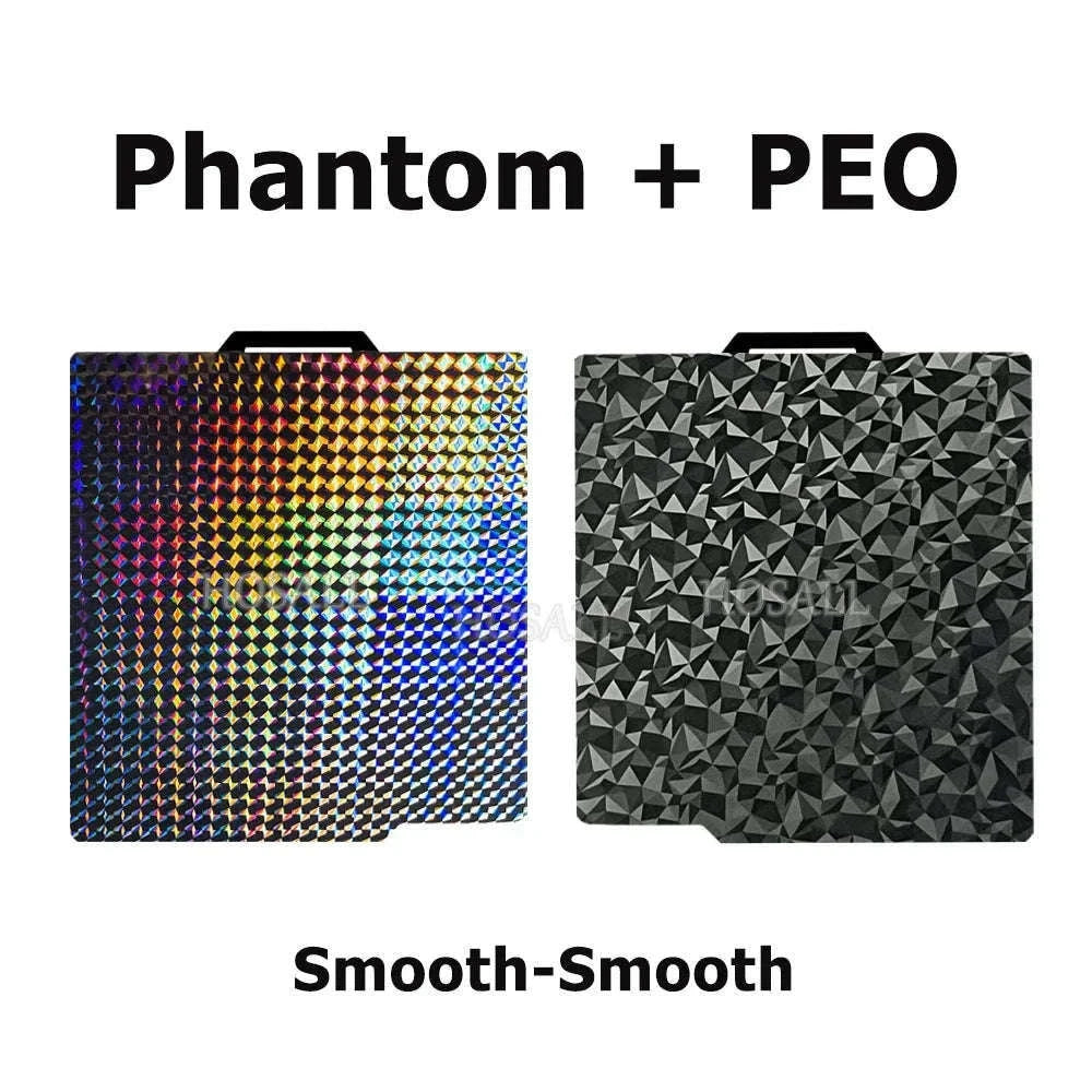BambuLab 257×257mm Double-Sided PEI Spring Steel Build Plate-PEOPET