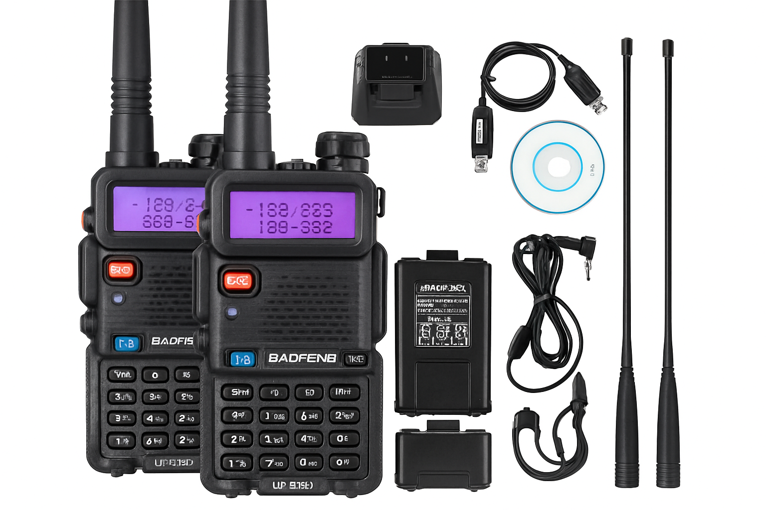 BaoFeng UV-5R 8W Dual-Band Walkie Talkie Radio