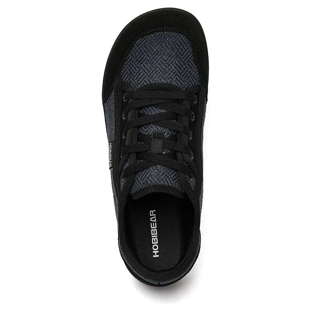 Barefoot Shoes Wide Toe Zero Drop Casual Sneakers-Gray / 41