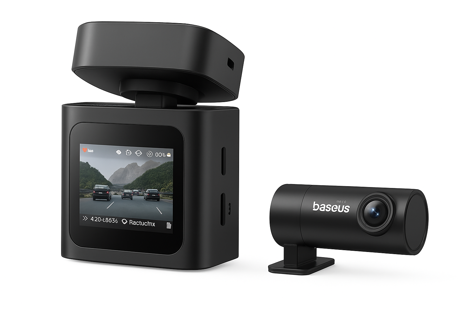 Baseus 3K Front and Rear Dash Cam for Safer Driving