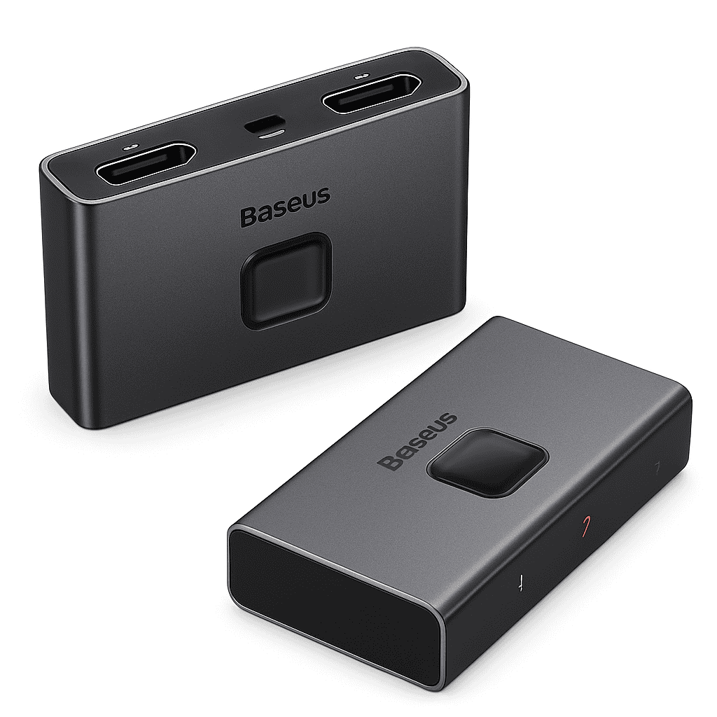 Baseus 4K HDMI Switch Adapter for Easy Device Switching-HDMI-Switch