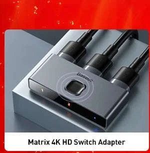 Baseus 8K HDMI-Compatible Cable for High-Performance Displays-4K HD Cable / 2m