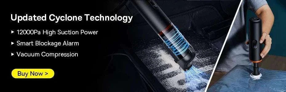 Baseus AT 4-in-1 Car Vacuum Cleaner-Black