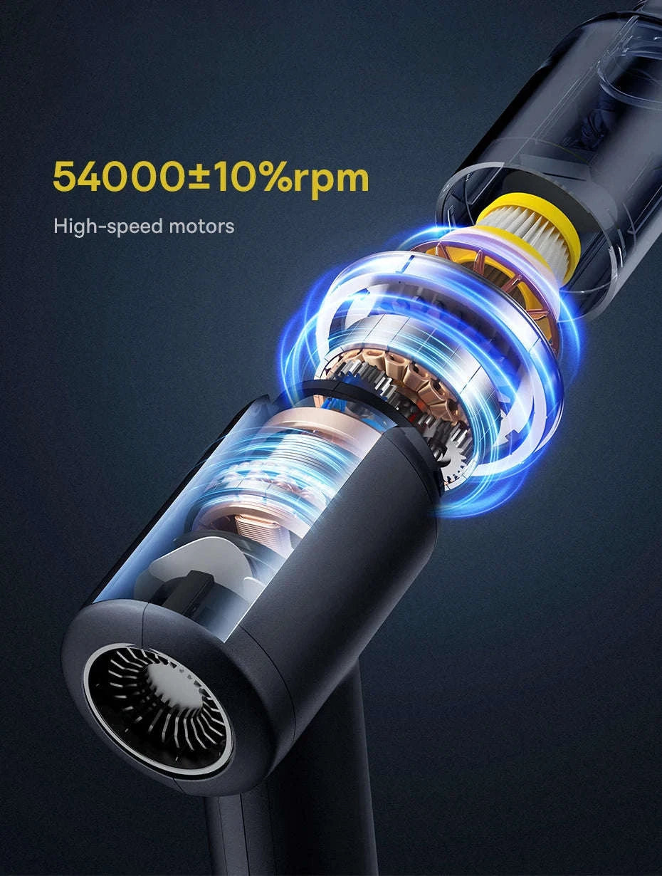 Baseus AT 4-in-1 Car Vacuum Cleaner-Black