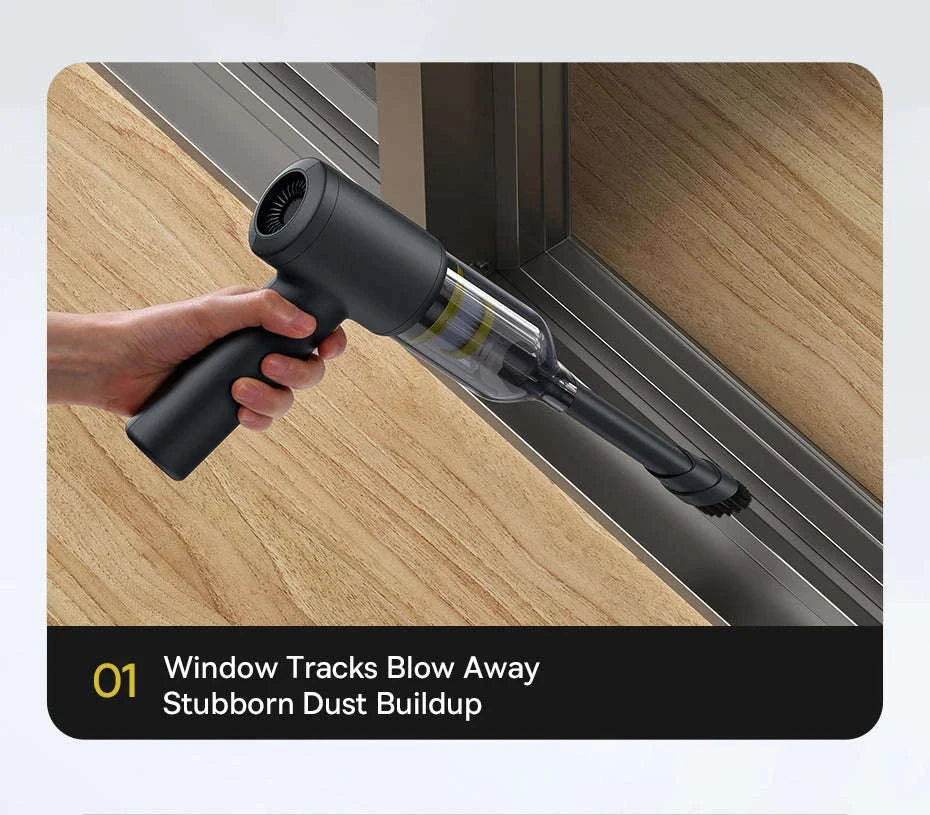 Baseus AT 4-in-1 Car Vacuum Cleaner-Black