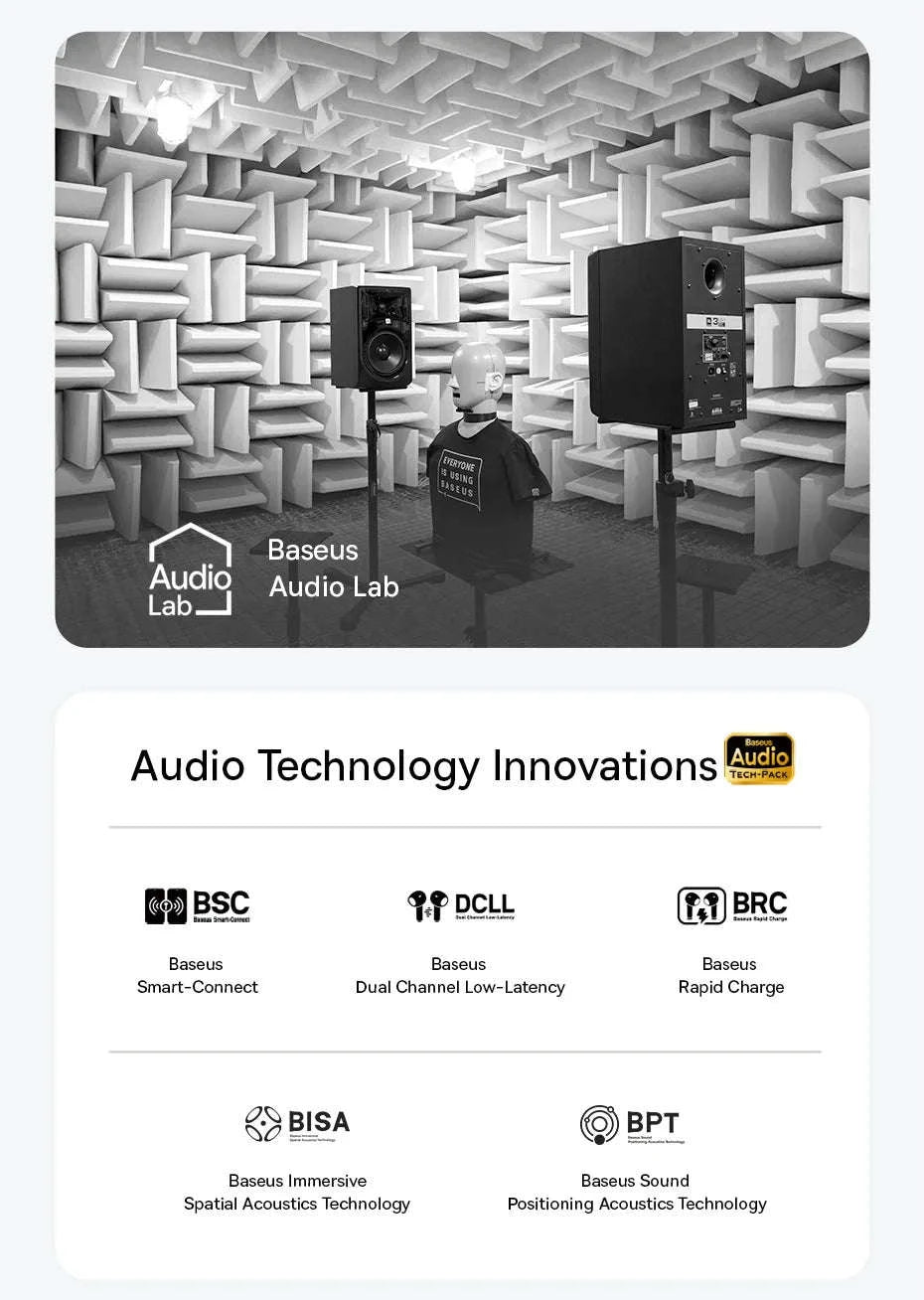 Baseus Bass 15 Clip Open Ear Earphones-White