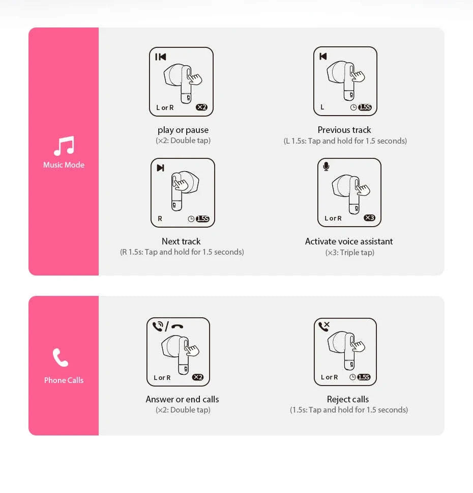 Baseus Bass BS2 Lite True Wireless Earbuds-Moon White