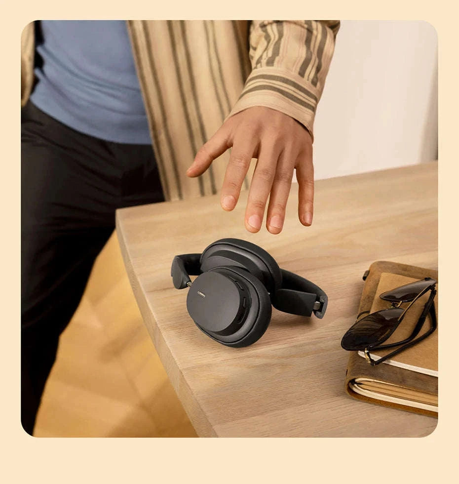 Baseus Bowie D05 Wireless Headphones with 3D Spatial Audio-Gray