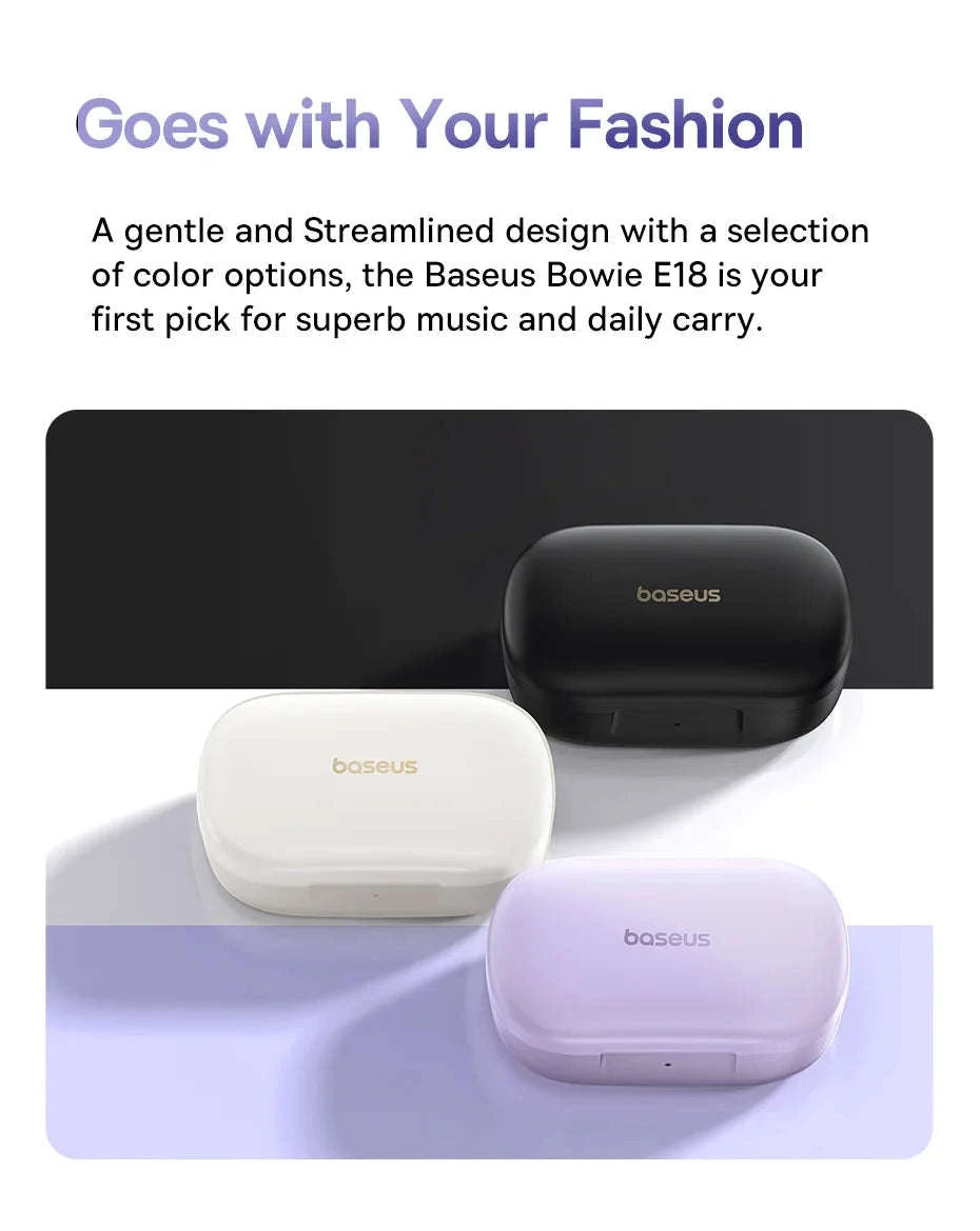 Baseus Bowie E18 True Wireless Earbuds-Default Title