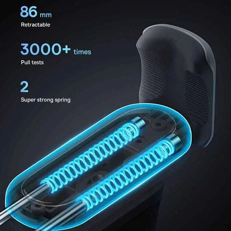 Baseus Car Phone Holder Air Vent Mount with Stable Double Clip-Black