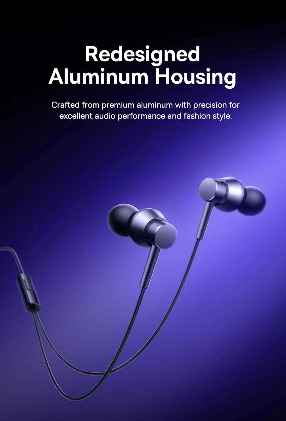 Baseus Encok CZ11/HZ11 Wired Earphones with Mic-CZ11 Cluster Black