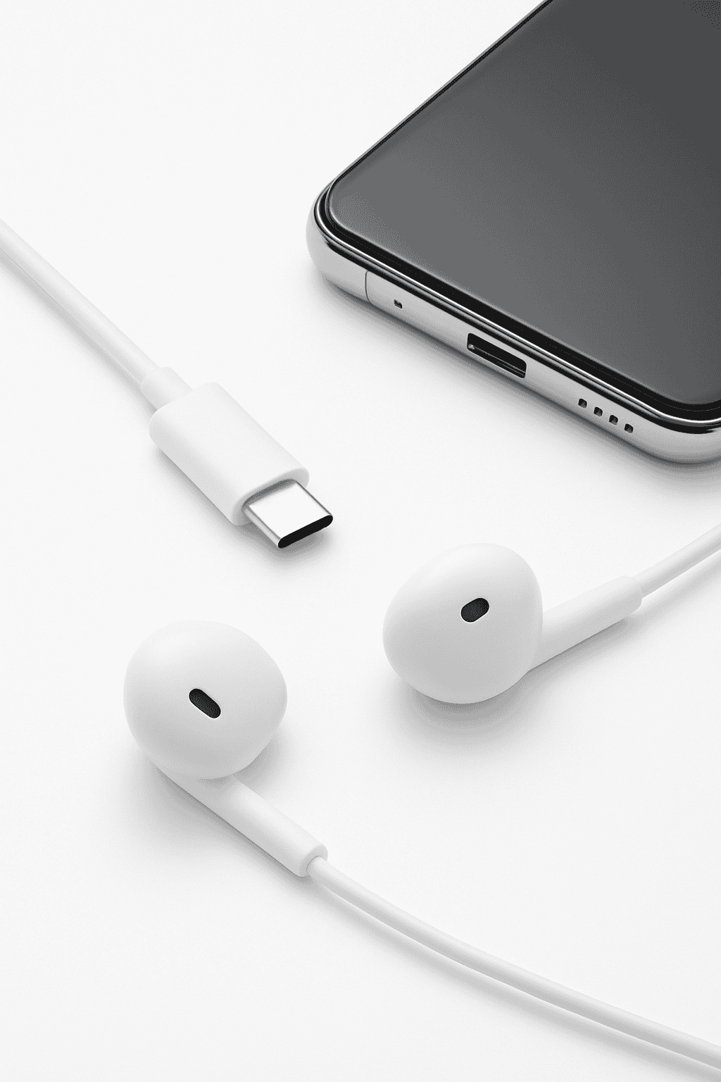 Baseus Encok CZ19 Type‑C Wired Earphones with Mic-WHITE