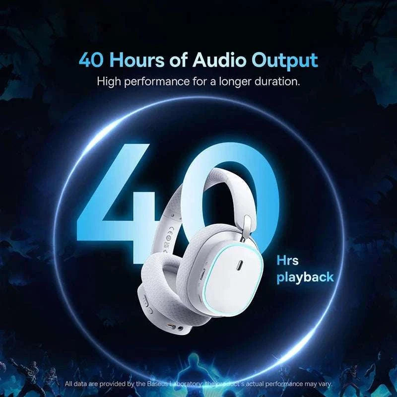 Baseus GH02 Wireless Gaming Headset with Mic-Black