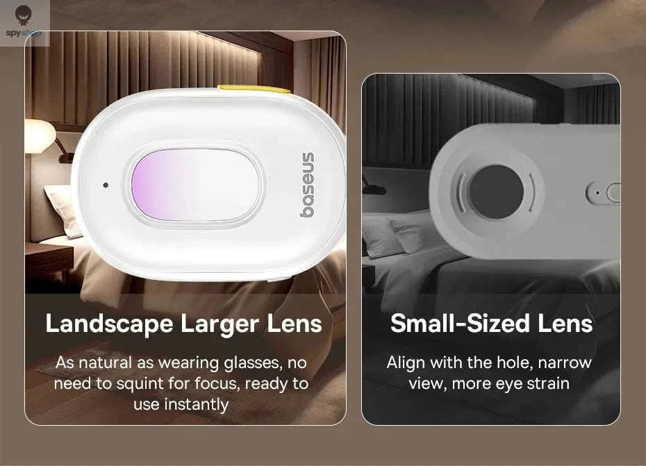 Baseus Heyo Series II Hidden Camera Detector – Dual Detection, Intrusion Alarm, Long Standby-Black / CHINA