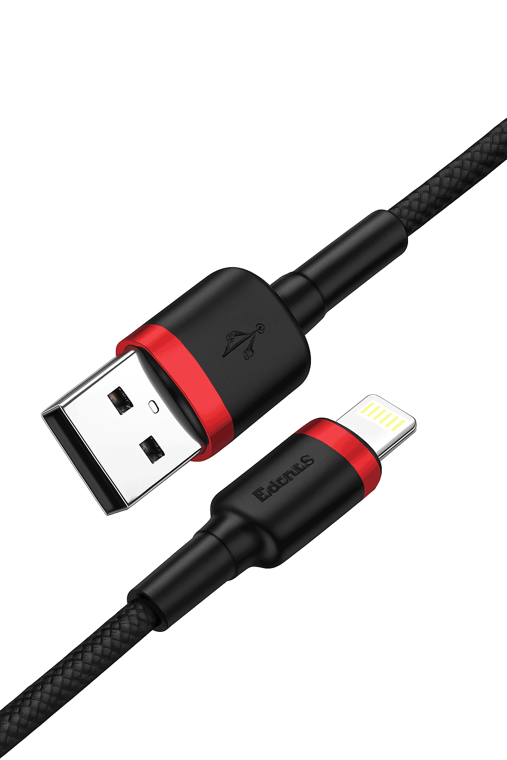 Baseus iPhone Fast Charging Cable with Braided Strength-Grey / 1m
