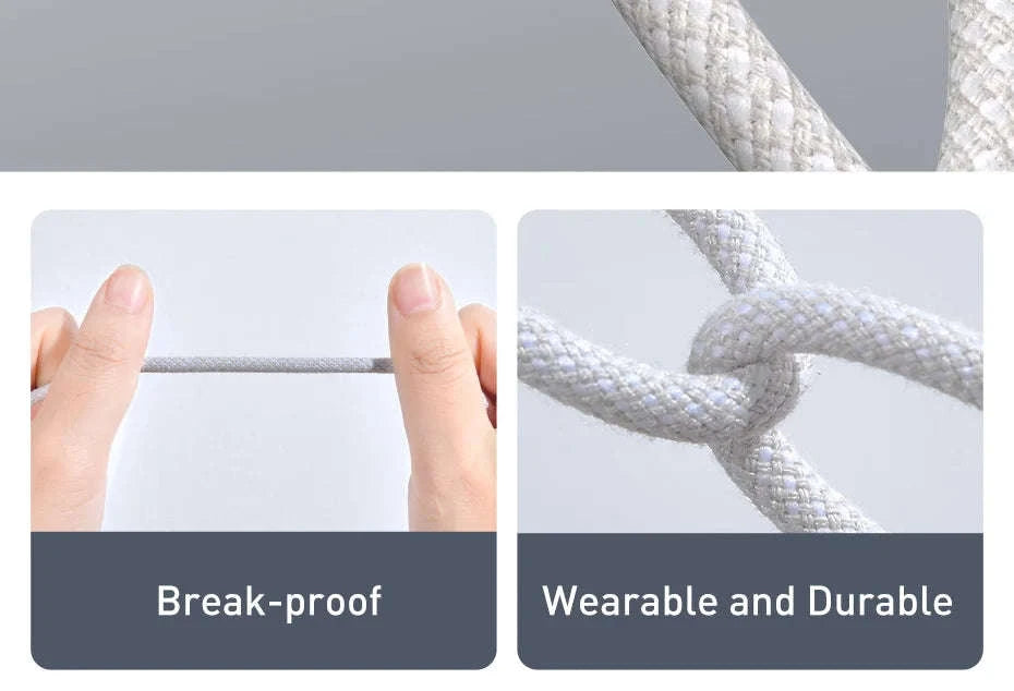 Baseus PD 20W USB‑C Cable for iPhone Fast Charging-Black / 1m