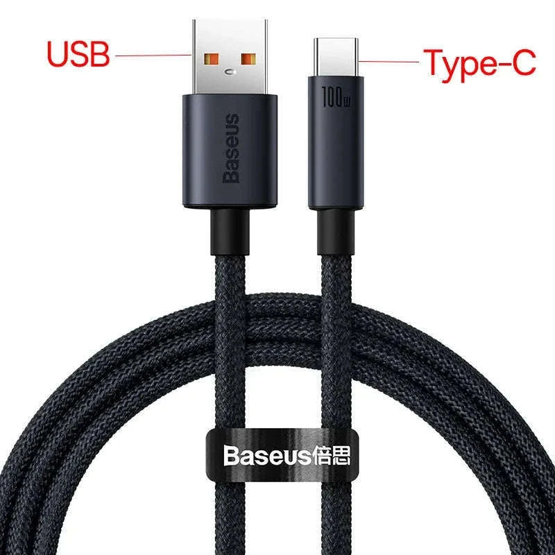 Baseus USB-C to Lightning Fast Charging Cable for iPhone-100W USB To Type-C / 1m