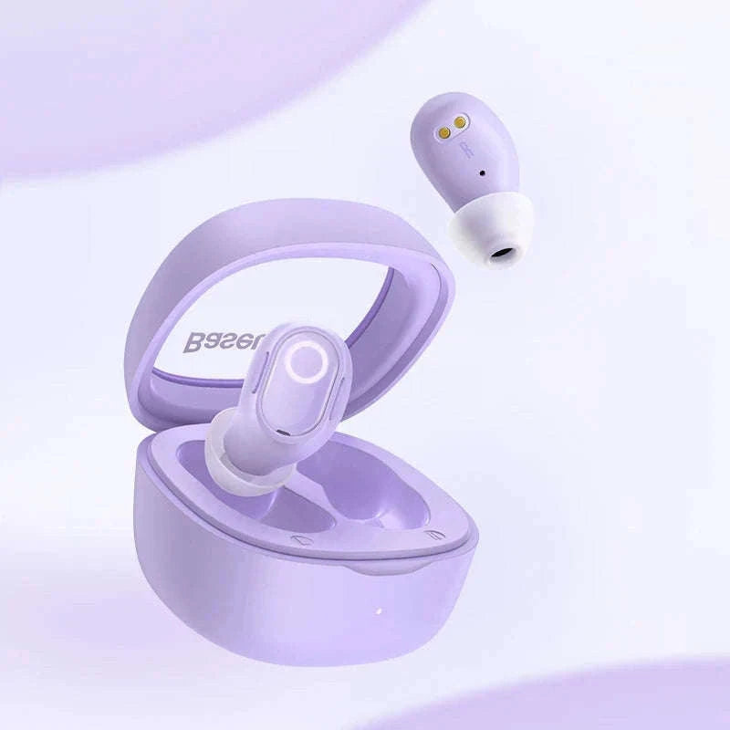 Baseus WM02 True Wireless Earbuds Bluetooth 5.3 with 25H Playtime-White