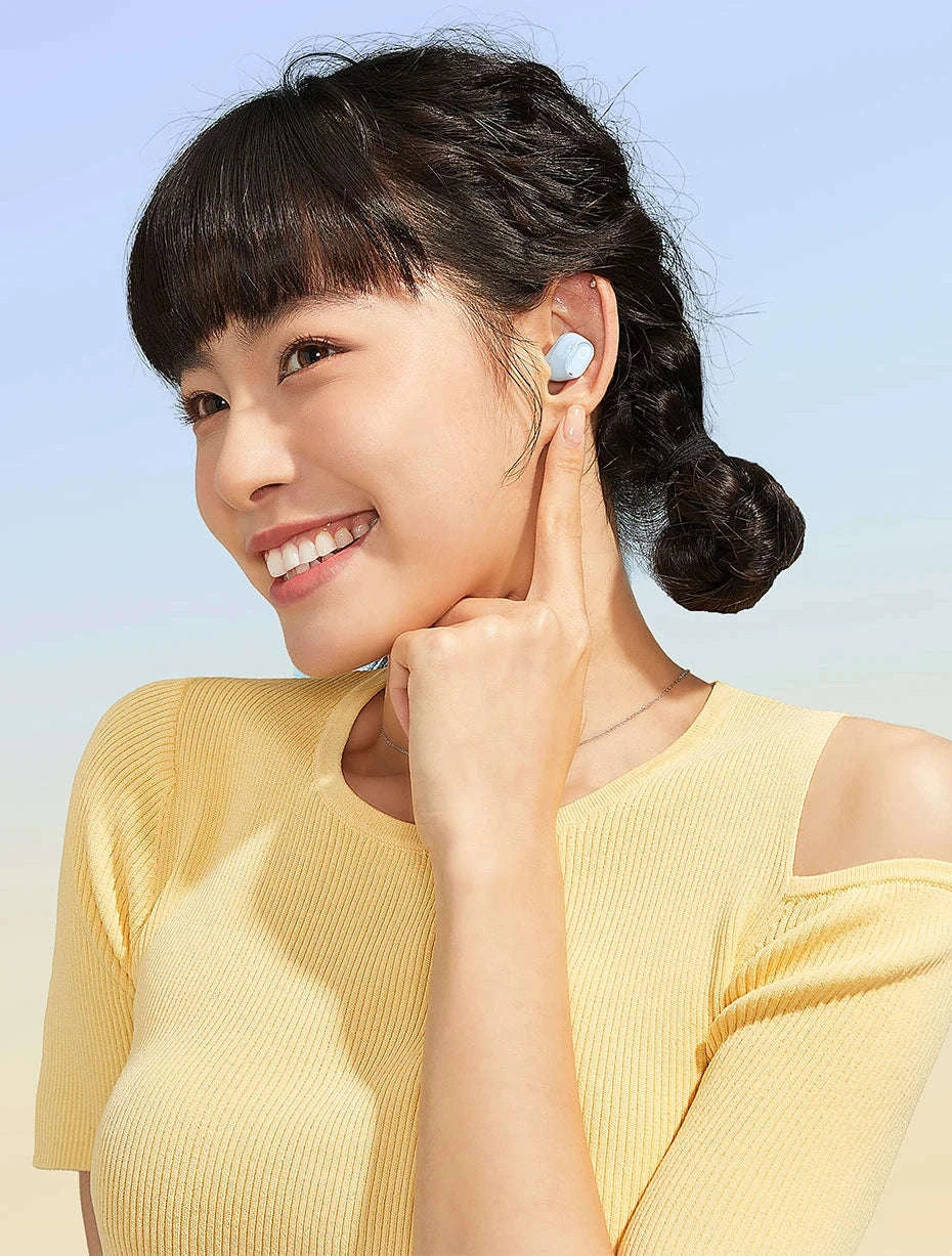 Baseus WM02 TWS Wireless Earbuds with Bluetooth 5.3-White