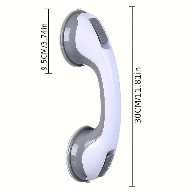 Bathroom Suction Cup Handrail Safety Support Bar-Gary