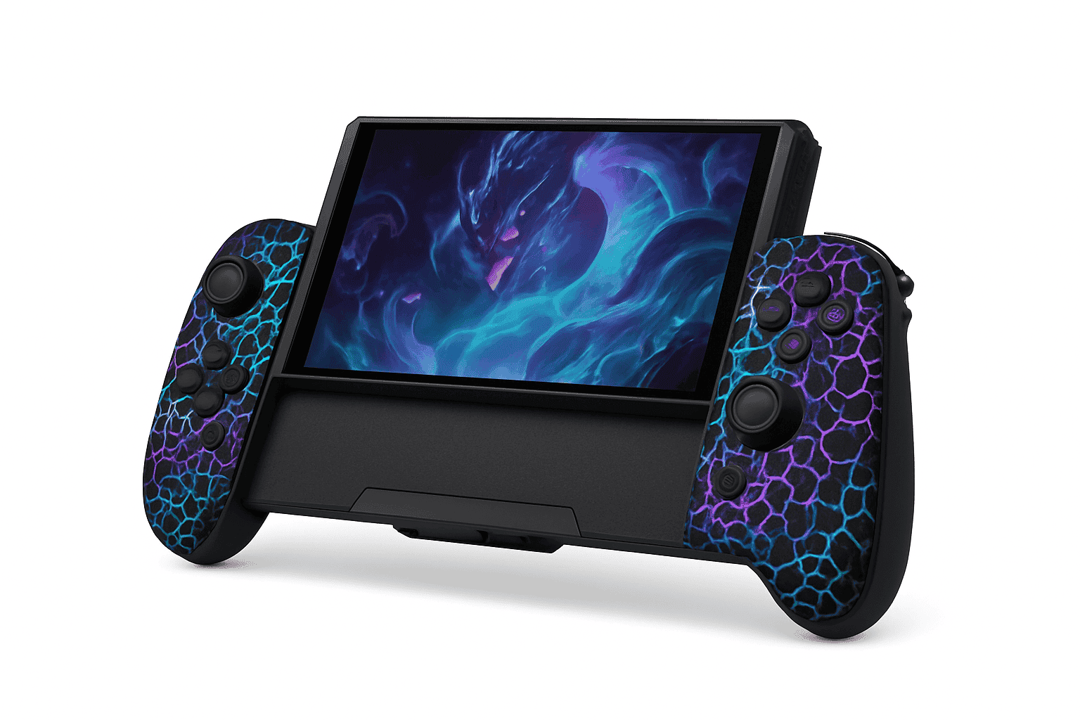 BEBONCOOL JC200 Switch Controller For Nintendo Switch/Switch OLED Joystick Gamepad Built-in 6-Axis Gyro Design Handheld Grip-JC201 / United Kingdom