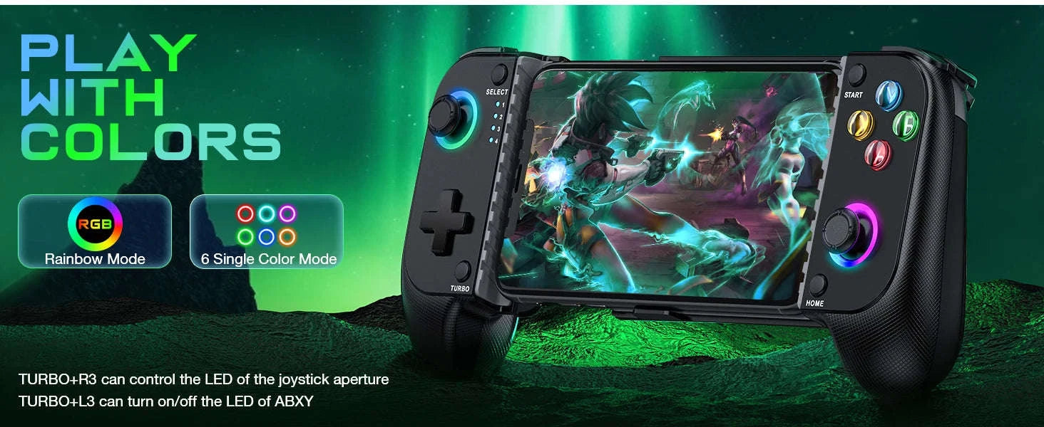 BEBONCOOL MC100 Bluetooth Mobile Game Controller for iOS Android-BEBONCOOL MC101 / United States