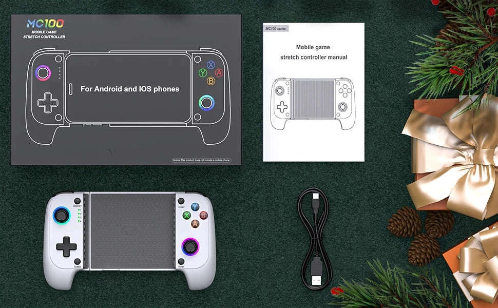 BEBONCOOL MC100 Bluetooth Mobile Game Controller for iOS Android-BEBONCOOL MC101 / United States