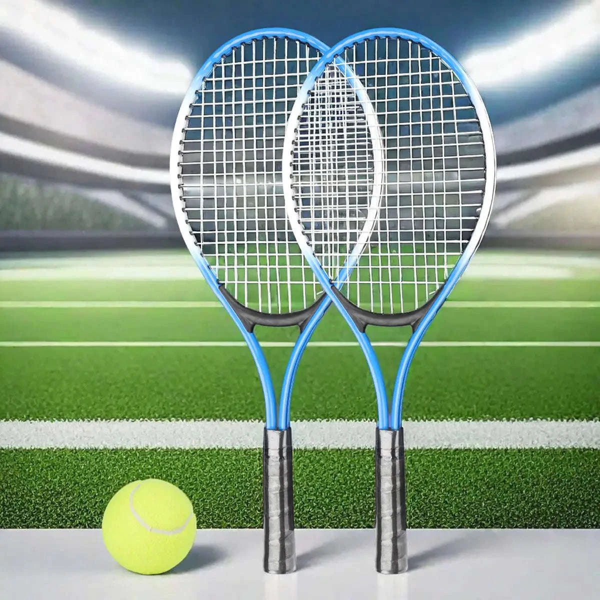 Beginner Tennis Racket Set with Bag and Ball-4pcs set