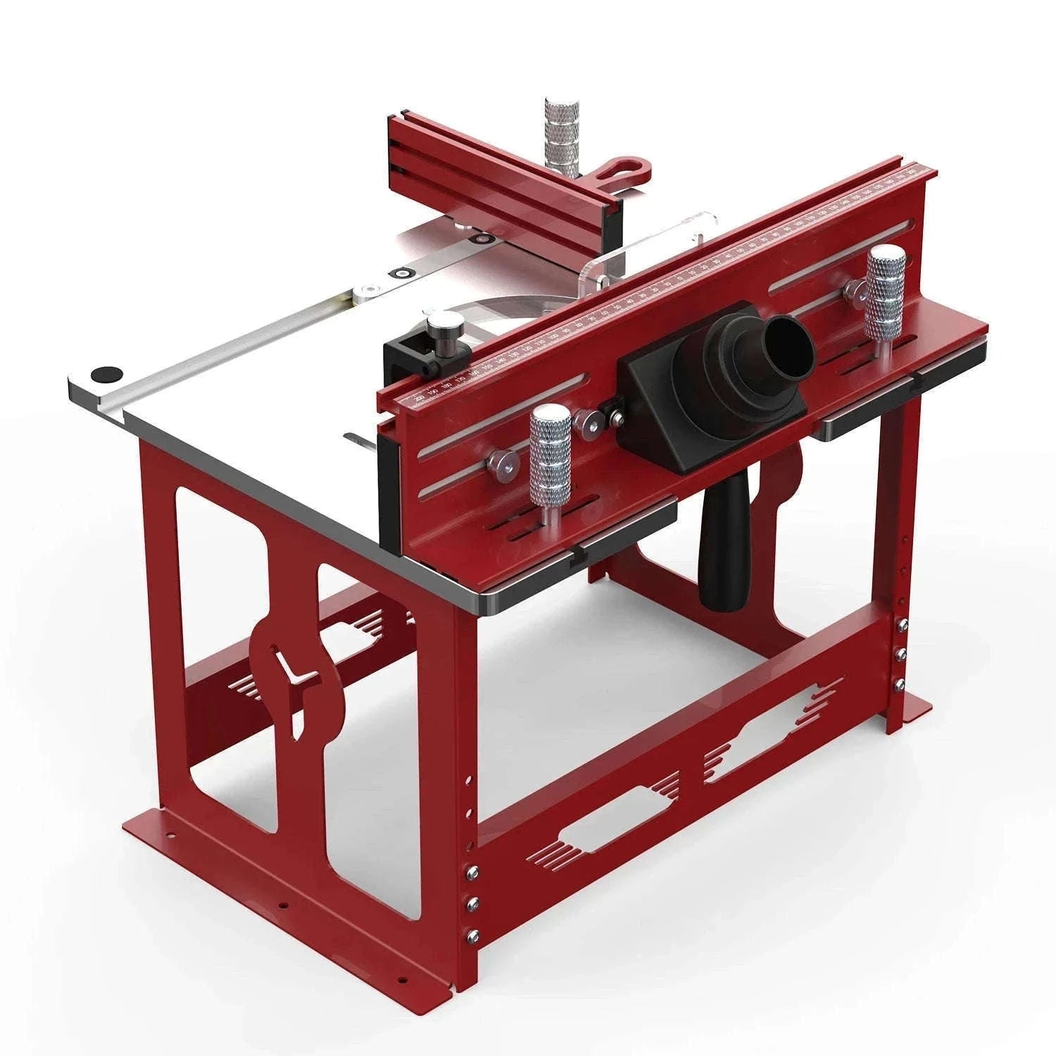 Bench Top Router Table Workbench with Miter Gauge, Profile Fence System & Dust Port-Metric Type / CZECH REPUBLIC