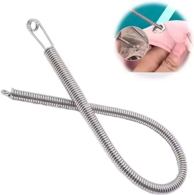 Bendable Drawstring Threader | Flexible Clip Tool for Pants & Hoodies-5pcs
