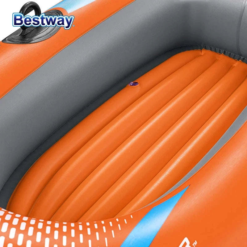 Bestway Inflatable Kayakway 61136/61140/61142/61146 1-3 Person Heavy Duty PVC Rafting Boat-4ft11inx 33in1people