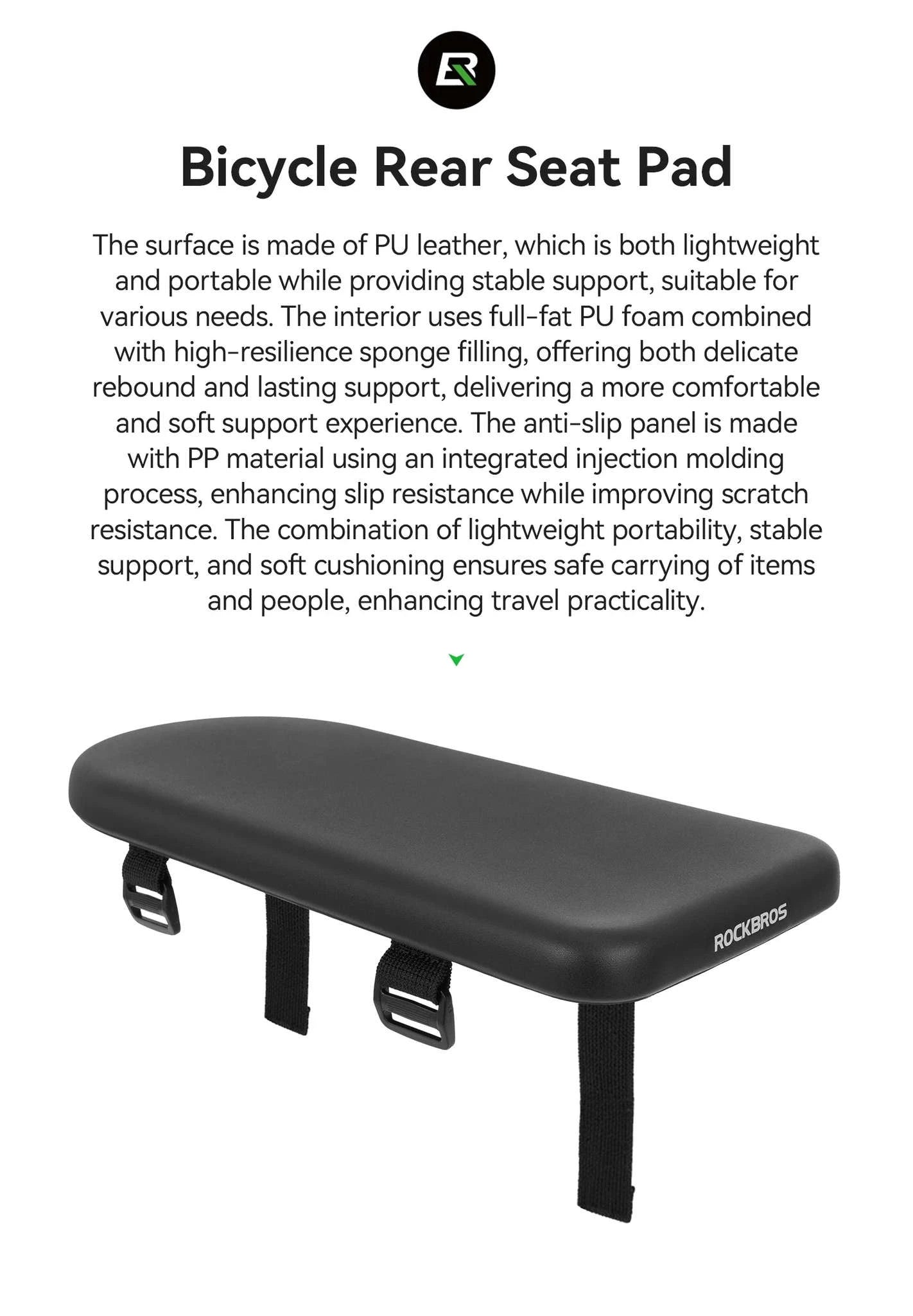 Bicycle Back Seat Cushion for Road Bicycles-380038001