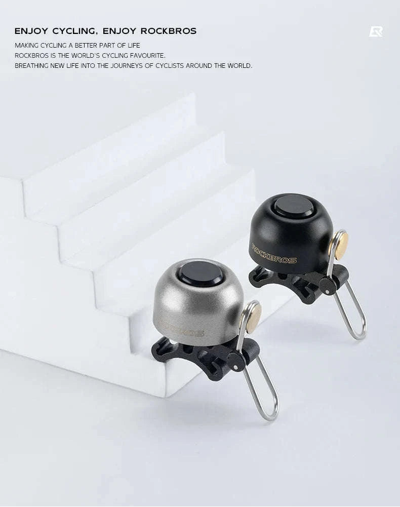 Bicycle Bell with Crisp Sound Copper Alloy Handlebar Ring-2024-1A-2