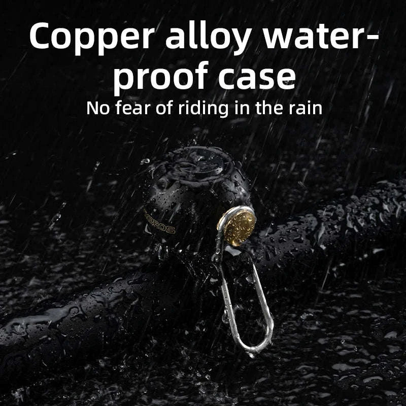 Bicycle Bell with Crisp Sound Copper Alloy Handlebar Ring-2024-1A-2