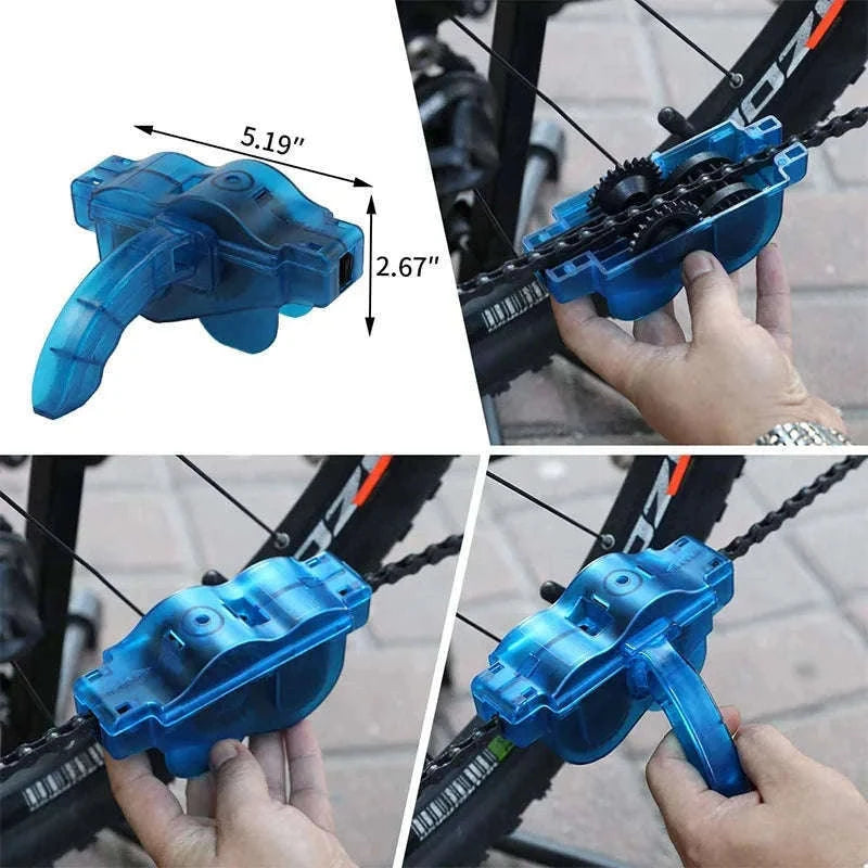 Bicycle Chain Cleaner Kit for Fast Drivetrain Maintenance-Chain Cleaner