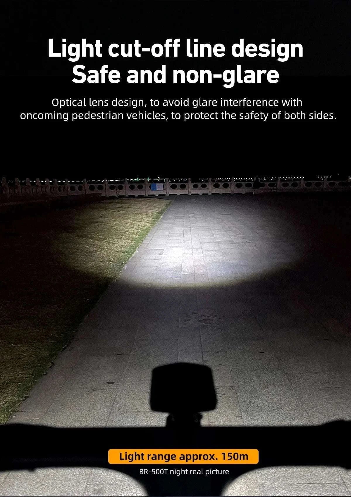 Bicycle Front Light 500LM Waterproof Headlight-