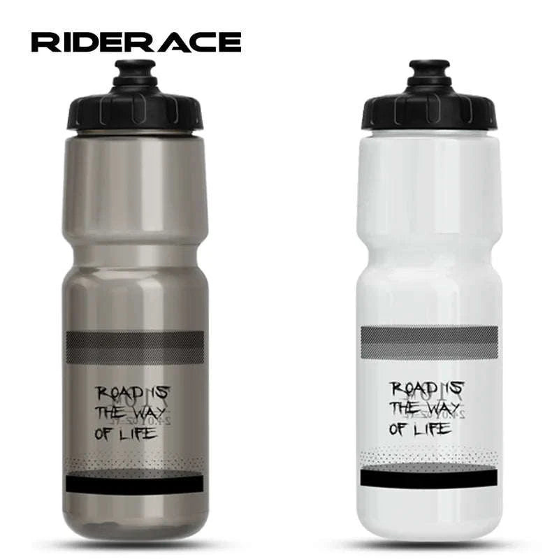 Bicycle Water Bottle 750ml Sports Squeeze Bottle-White