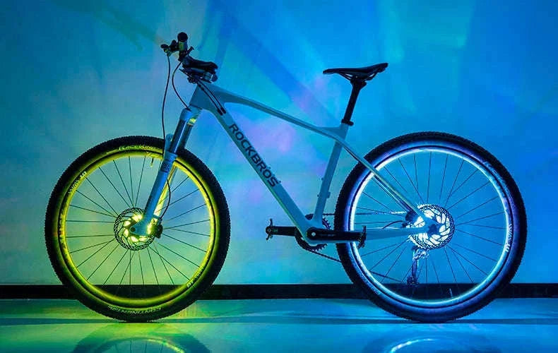 Bicycle Wheel LED Light with 7 Colors & Auto On Motion Sensor-LD79 MTB style