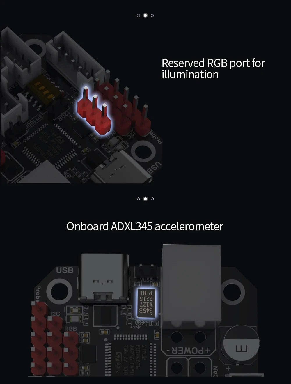 BIGTREETECH EBB36 CAN V1.2 Board for Klipper Hotend and 36‑Stepper Setups-EBB36 With MAX31865 / United States