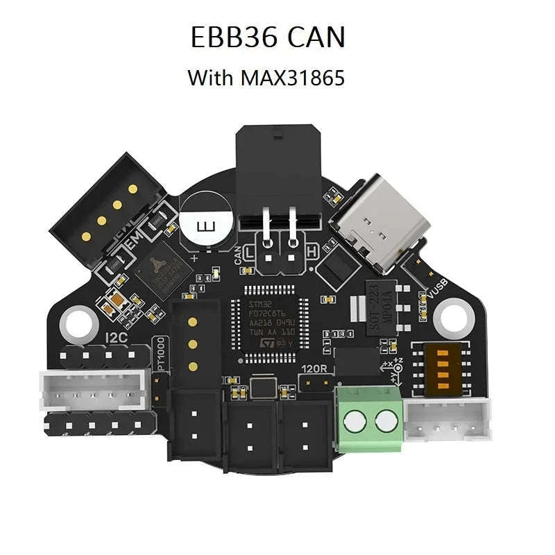BIGTREETECH EBB36 CAN V1.2 Board for Klipper Hotend and 36‑Stepper Setups-EBB36 With MAX31865 / United States