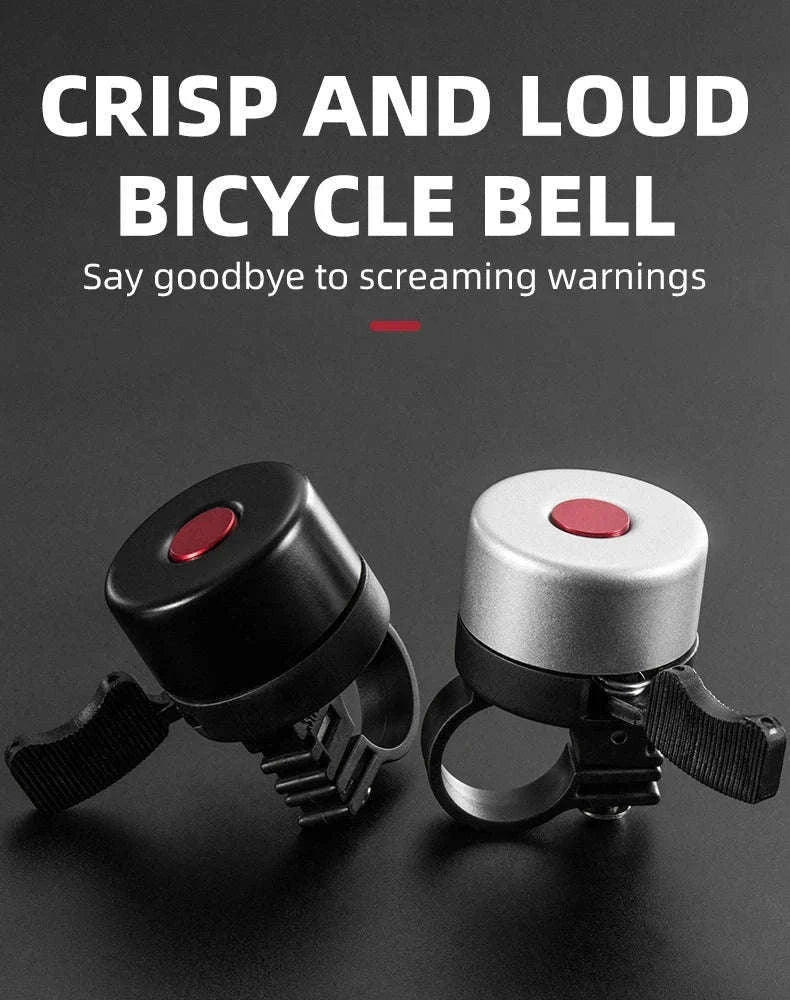 Bike Bell Loud Handlebar Safety Ring for MTB and Road Cycling-2018-1BS